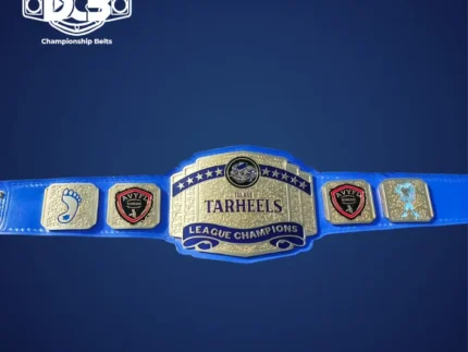 Custom UNC Tar Heels Championship Belt Wrestling