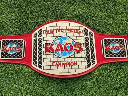KAOS Digital Media Custom Championship Belt