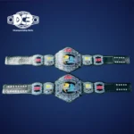 3D Zinc World Heavyweight Wrestling Championship Belt