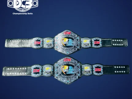 3D Zinc World Heavyweight Wrestling Championship Belt