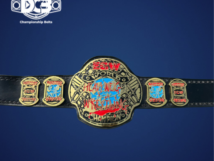 ECW Hardcore Wrestling Championship Replica Title Belt – Premium 4MM Edition